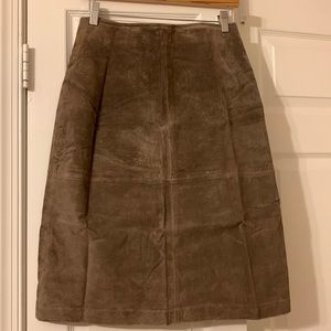 St John’s bay suede skirt